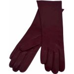 Carlsbad Hat Co. dámské dlouhé vínové kožené rukavice bez podšívky – Hledejceny.cz