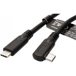 Roline 11.02.9075 USB 20Gbps (3.2 gen 2x2) USB C(M) - USB C(M) lomený, PD 100W, 1m, černý – Zboží Živě