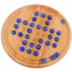 Bigjigs Dřevěné hry Solitér – Zboží Dáma