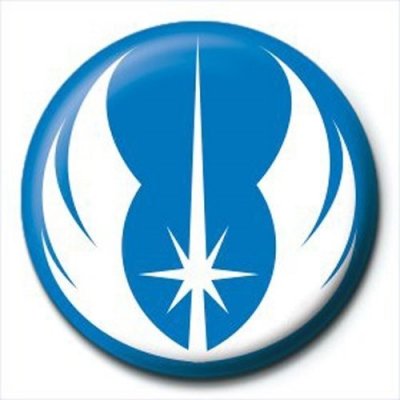 Pyramid International placka Star Wars Jedi Symbol – Zboží Mobilmania