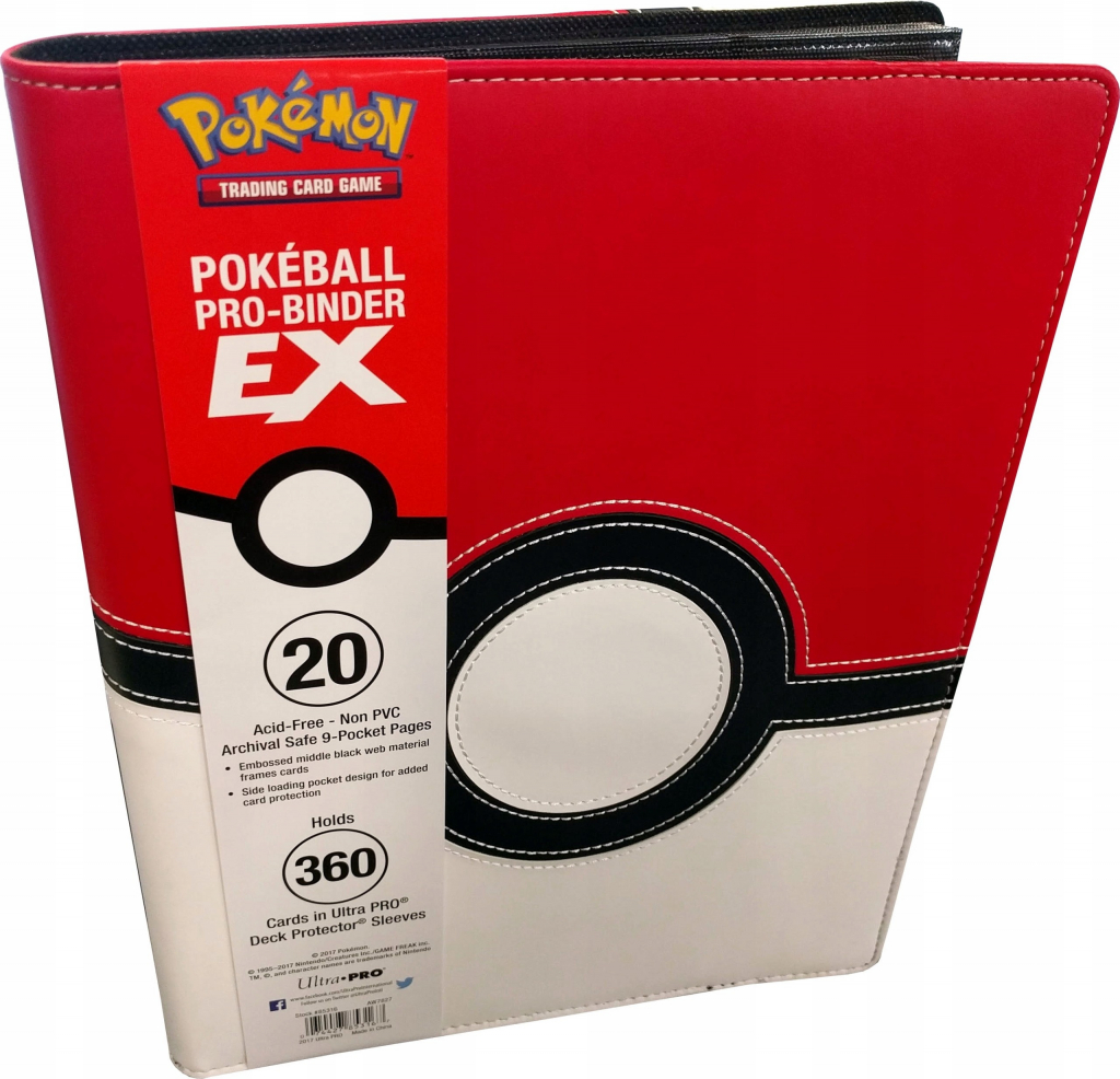 Ultra Pro Pokémon TCG Poké Ball A4 album na 360 karet