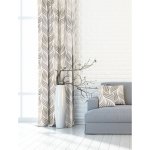 Závěs dekorační nebo látka, Soft Vlnité listí, béžový, 150 cm 150 cm – Hledejceny.cz