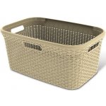 Curver Rattan Style 45 l krémový – Hledejceny.cz