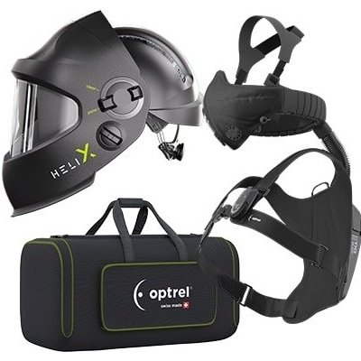 RTW Optrel Helix Quattro černá + filtroventilace Swiss Air – Zboží Mobilmania