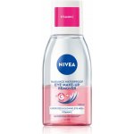 Nivea Caring Eye Make-Up Remover dvoufázový odličovač očí a voděodolného make-upu 125 ml – Sleviste.cz