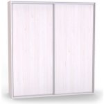 Nábytek Mikulík Dvoudveřová ONYX 140 x 220 cm Modřín latte – Sleviste.cz