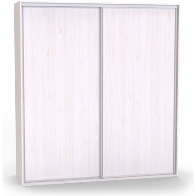 Nábytek Mikulík Dvoudveřová ONYX 140 x 220 cm Modřín latte – Sleviste.cz