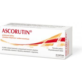 Ascorutin 50 tablet od 107 Kč - Heureka.cz