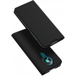 DUX elegantní PU kožené na mobil Nokia 3.4 - černé – Zboží Živě