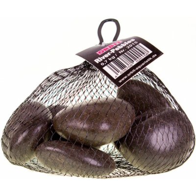 Orbit River Pebbles černý v síťce 0,7 kg – Zboží Mobilmania