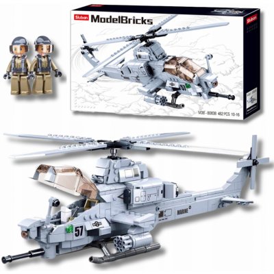 Sluban B0838 Bitevní helikoptéra – Zboží Dáma