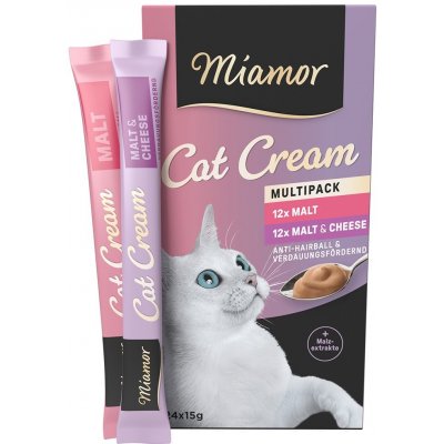 Miamor Cat Snack Cream 24 x 15 g – Zboží Mobilmania