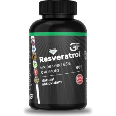 GF nutrition Resveratrol 98% 60 kapslí – Hledejceny.cz