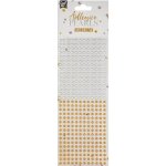 Creative Craft Group Samolepicí perličky (372ks) - zlaté a stříbrné – Zboží Dáma