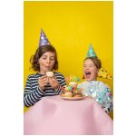 PartyDeco Párty čepičky barevné s puntíky 6ks 16cm – Zboží Mobilmania