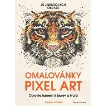 Omalovánky Pixel Art - Tajemství barev a tvarů - Webster Joanna