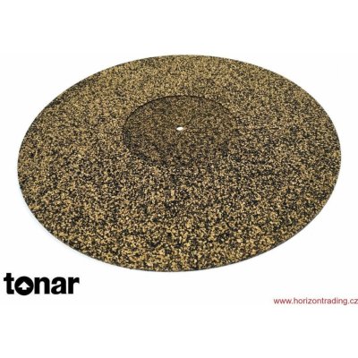 Tonar Cork & Rubber mixture turntable mat: Antivibrační korkový slipmat smíchaný s gumou – Zboží Živě