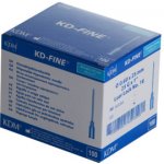 KD Medical Injekční jehla KD-Fine 23 G 0,6 x 25 modrá 100 ks