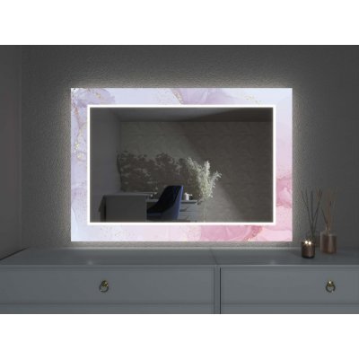 Artalo LED zrcadlo s dekorem D8 70 x 120 cm – Sleviste.cz
