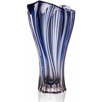Aurum Crystal váza Plantica blue 320 mm – Hledejceny.cz
