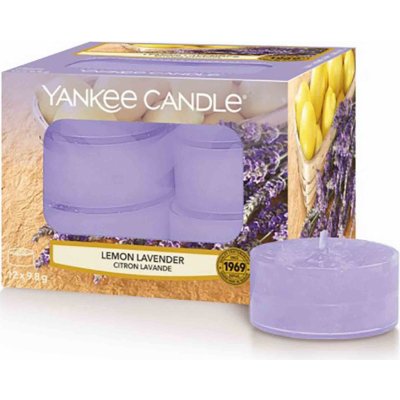 Yankee Candle Lemon Lavender 12 x 9,8 g – Zboží Mobilmania