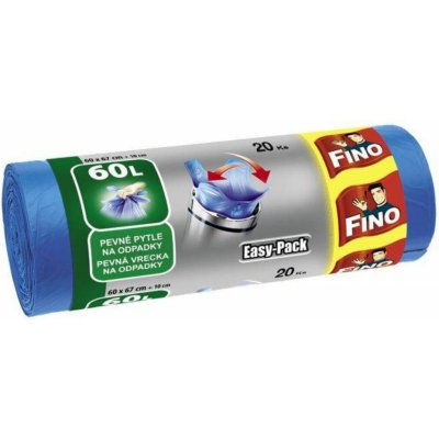 Fino HD Easy pack 60 L 18 μm 20 ks modrý