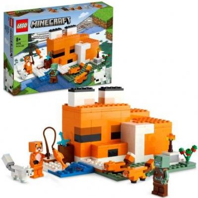 Lego Minecraft 21178 Liščí domek – Zboží Živě