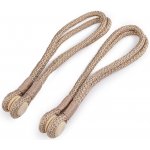 Prima-obchod Dekorační úvaz / šňůra na závěsy s magnetem, barva 2 béžová – Zboží Dáma