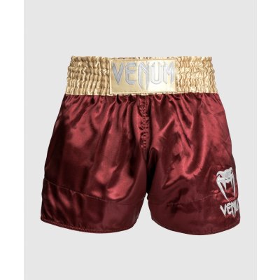 Venum Muay Thai šortky classic Burgundy/Gold/White – Zbozi.Blesk.cz