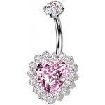Šperky4U piercing do pupíku titan TIT1437-P – Hledejceny.cz