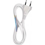 Emos Flexo šňůra PVC 2× 0,75mm2, 2m, bílá S15272 – Zboží Živě