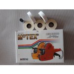 Dvouřádkové etiketovací kleště MOTEX MX 6600 PLUS - STARTOVACÍ SADA – Sleviste.cz