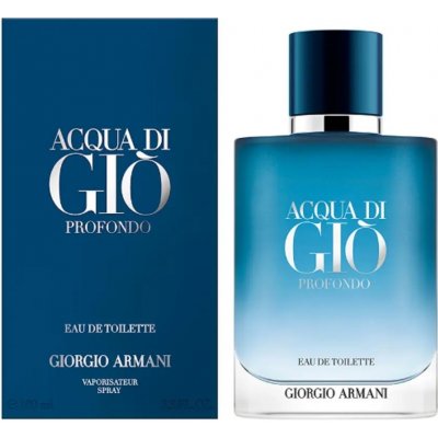 Giorgio Armani Armani Acqua di Giò Profondo toaletní voda pánská 100 ml – Hledejceny.cz