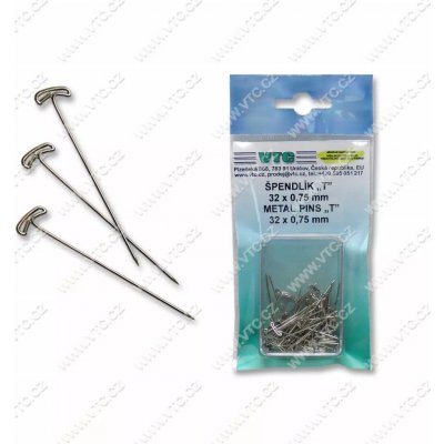 Špendlík T 32x0,75 mm - 50ks 57306 – Zboží Dáma