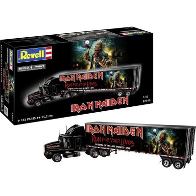 REVELL Plastic ModelKit auto 07740 Tour Truck "Iron Maiden" 1:32 – Sleviste.cz