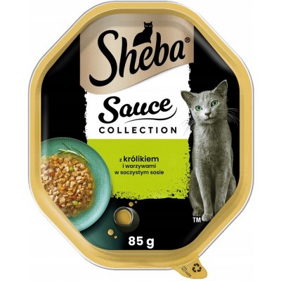 Sheba Sauce Speciale s králíkem kachnou a zeleninou 85 g – Zbozi.Blesk.cz