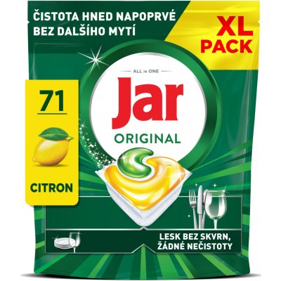 Jar Original Lemon tablety do myčky 71 ks – Hledejceny.cz