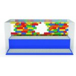 LEGO® 5006157 Vitrína na hraní modrá – Sleviste.cz