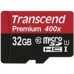 Transcend microSDHC 32 GB UHS-I TS32GUSDCU1 – Zboží Mobilmania
