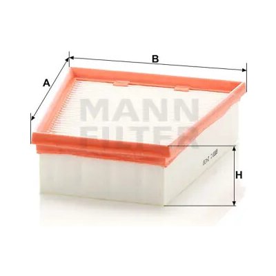 MANN FILTER Vzduchový filtr C 2439 – Hledejceny.cz