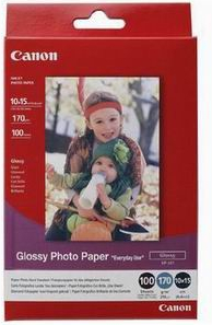 ✓ Canon papier photo 10x15 GP-501, Gloss, 210 g/m², 100 feuilles