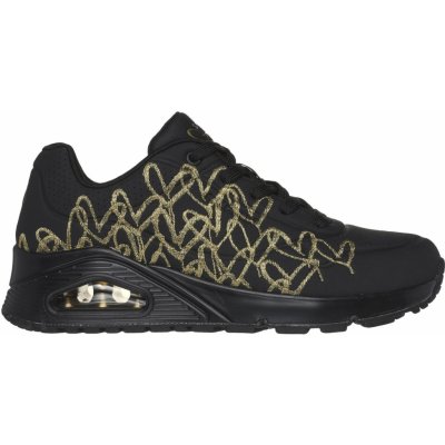 Skechers uno golden heart 177975-BKGD černá – Zbozi.Blesk.cz