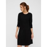 Vero Moda dámské šaty VMNANCY 10206027 Black – Zboží Mobilmania