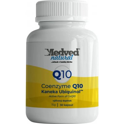 Medveď natural Q10 30 kapslí – Hledejceny.cz