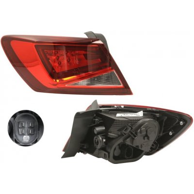 ZADNÍ SVĚTLO, LAMPA LEVÉ HATCHBACK SEAT LEON (5F), 11.12- OE: 5F0945207E, 5F0945207D, 5F0945207C 045114, 45114 Valeo – Sleviste.cz