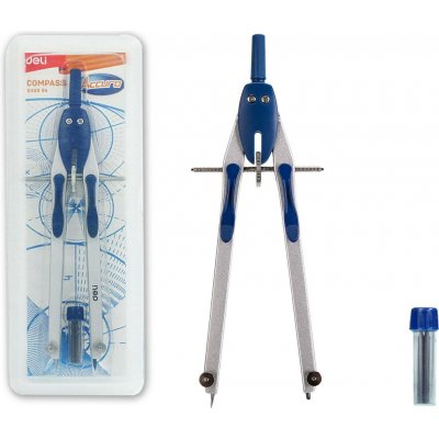 Deli stationery kružítko kovové v krabičce Accuro Deli EG30994 – Hledejceny.cz