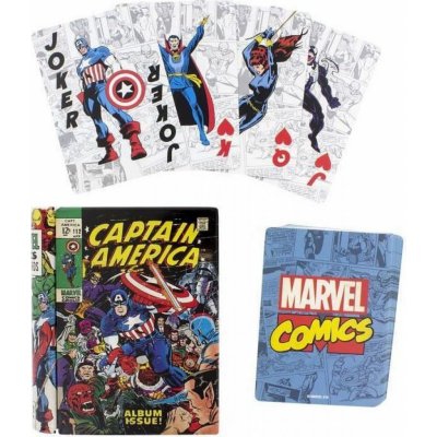 Hrací karty Marvel: Comic Book – Zboží Mobilmania