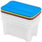 UTC SADA 4x Úložný box TEX BOX 4,5 l UT0116 – Zboží Dáma