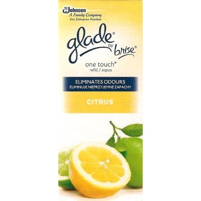 Glade by Brise One Touch Citrus mini sprej náhradní náplň do osvěžovače vzduchu 10 ml – Zbozi.Blesk.cz