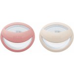 Nuk MommyFeel dudlík 2ks broskvová – Sleviste.cz